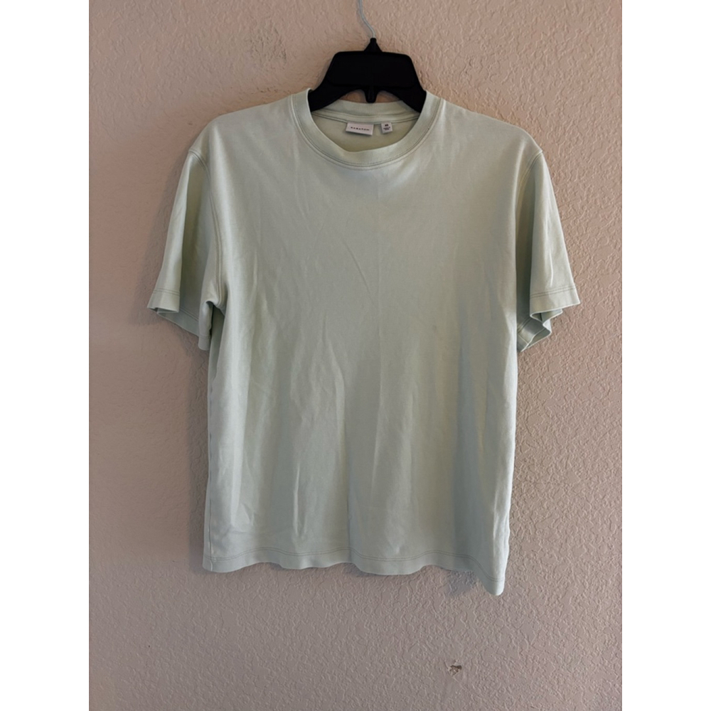 Babaton Aritzia Light Green Short Sleeve Tee XS oversized everyday tee